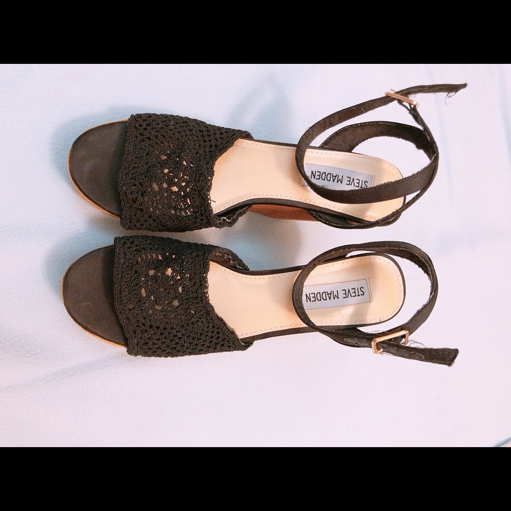 steve madden wedges(size7)